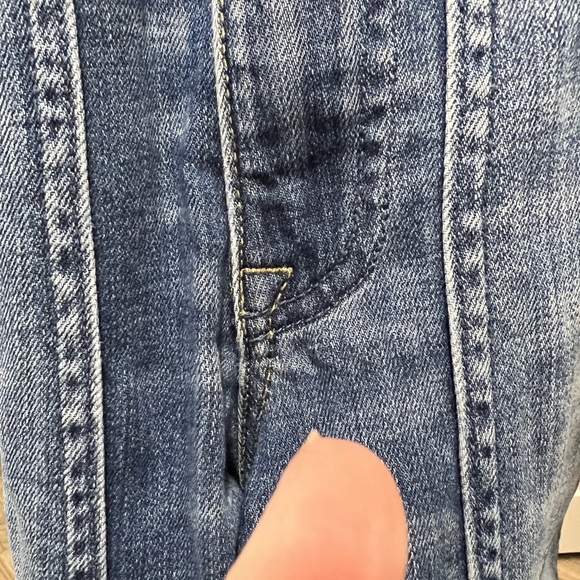 Tommy Hilfiger Tribeca Straight Jeans With Leg Patch Pocket Detail - Picture 8 of 13